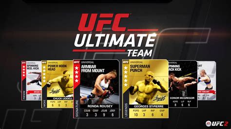 EA SPORTS UFC 2 - UFC Ultimate Team - YouTube