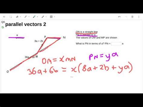 parallel vectors 2 - YouTube