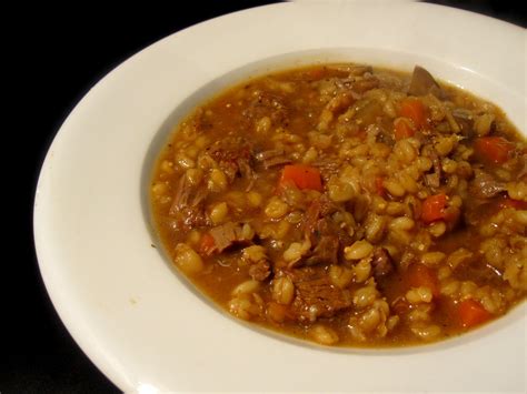 Bubbles n Squeaks: Beef & Pearl Barley Soup