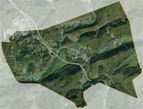 Map of Cedar Bluff town, Virginia