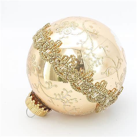 Gold Bauble Background Free Stock Photo - Public Domain Pictures