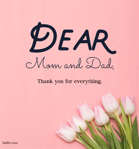 120 Best Thank You Message for Parents – Thank You Mom and Dad