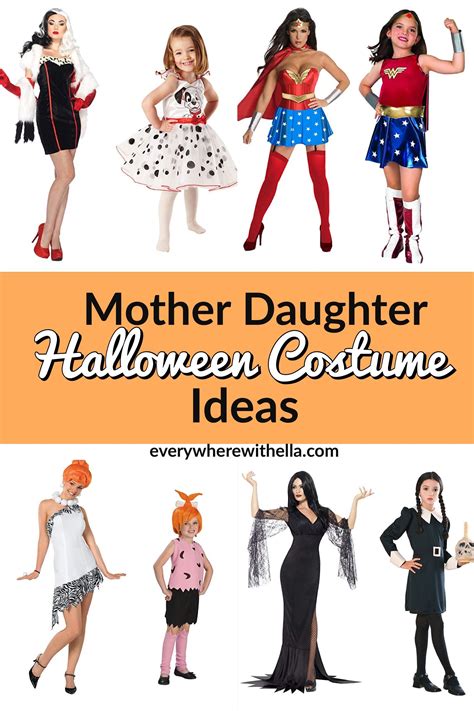 Mother Daughter Halloween Costume Ideas | Everywhere with Ella ...