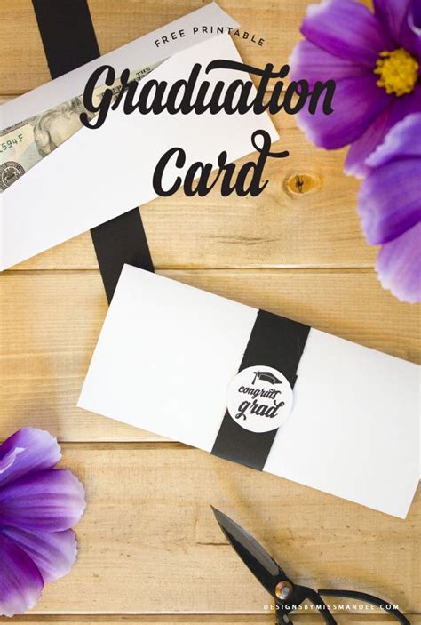 Graduation Card - Money Holder - Designs By Miss Mandee | Graduation cards, Graduation diy, Cards