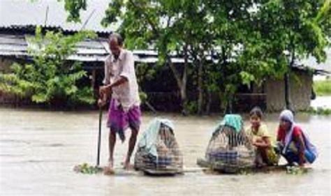 Assam Flood: Brahmaputra Water Level Drops Marginally; 54 Lakh People ...