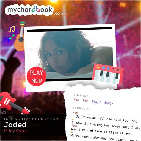 Miley Cyrus - Jaded Chords