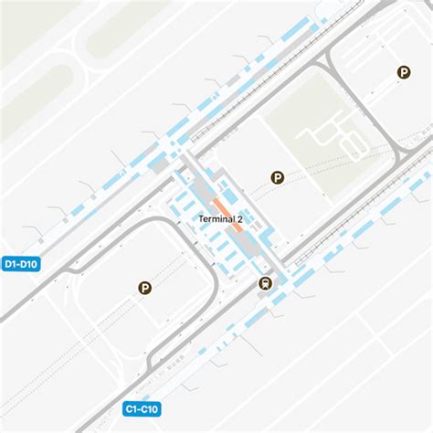 Taiwan Taoyuan Airport Terminal 2 Map & Guide