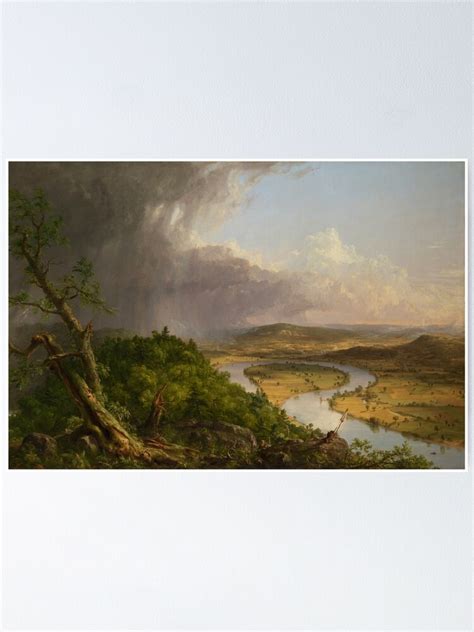 "The Oxbow | Thomas Cole | 1836 American Art" Poster for Sale by CJET ...