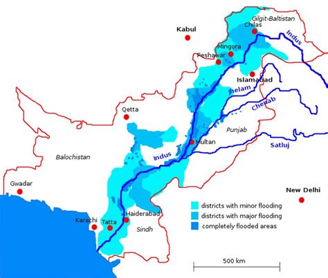 Flood In Pakistan, Pakistan Map, Pakistan Urdu, Flood Map, Nanga Parbat ...