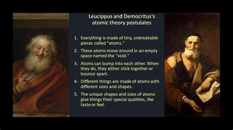 Leucippus and Democritus's Vision of Atoms — Natural Born Scientists ®, LLC