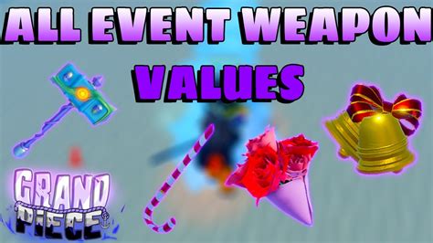 [GPO] All Event Weapon Values - YouTube