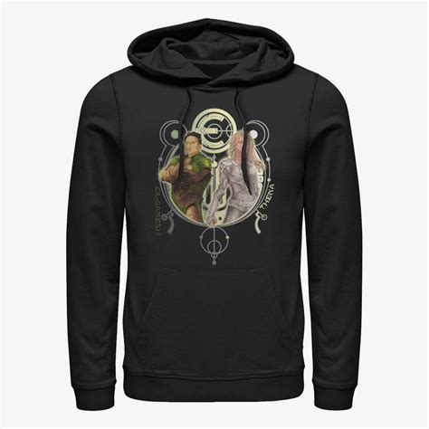 Merch Marvel: Eternals - GILGAMESH THENA DUO Unisex Hoodie