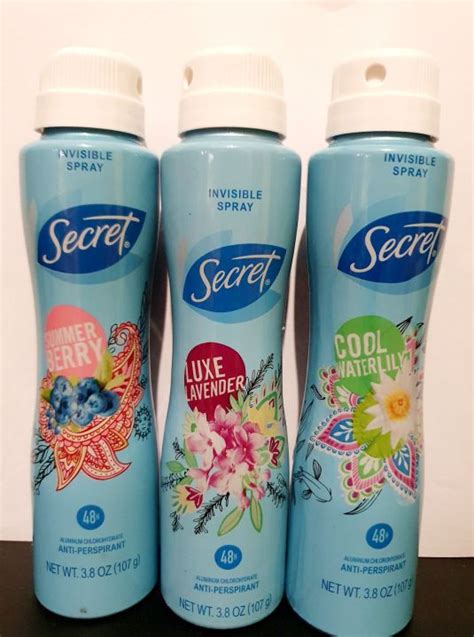 SECRET DEODORANT SPRAY | Lazada PH