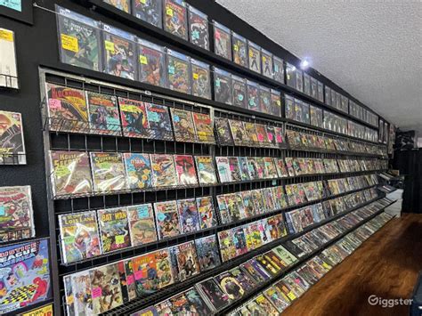 Vintage Comic Book Shop | Rent this location on Giggster