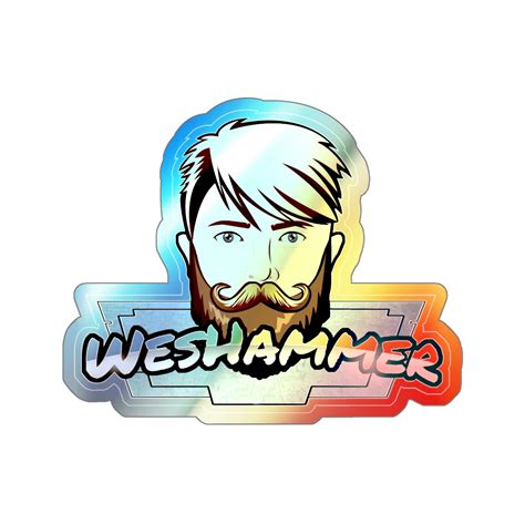 Holographic Die-cut Stickers – WesHammer