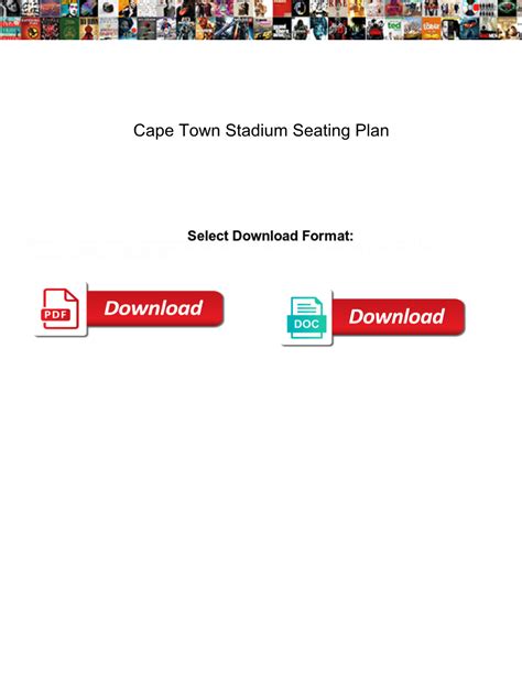 Cape Town Stadium Seating Plan - DocsLib