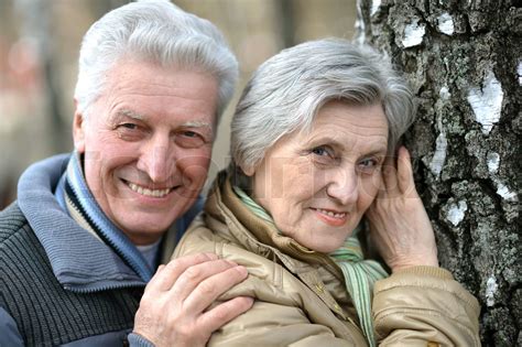 happy old couple | Stock image | Colourbox