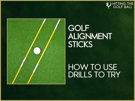 How to Use Golf Alignment Sticks: 10+ Drills for Your Swing