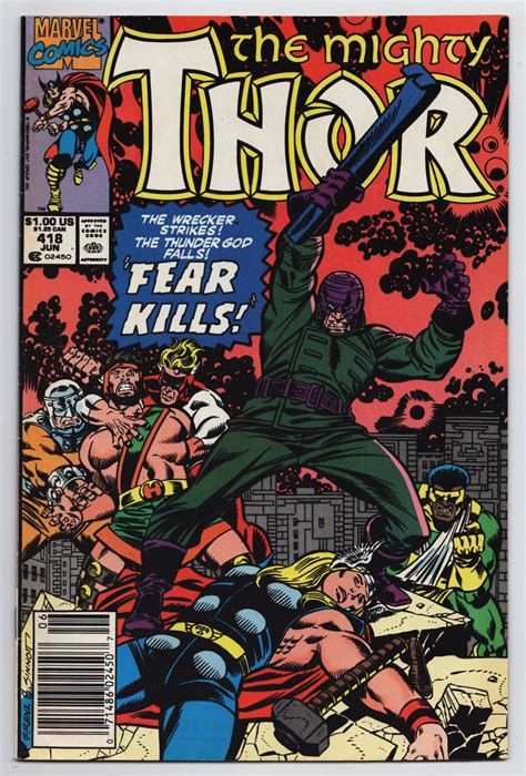 Thor #418 Hercules | Wrecking Crew (Marvel, 1990) GD/VG – Imagine That ...