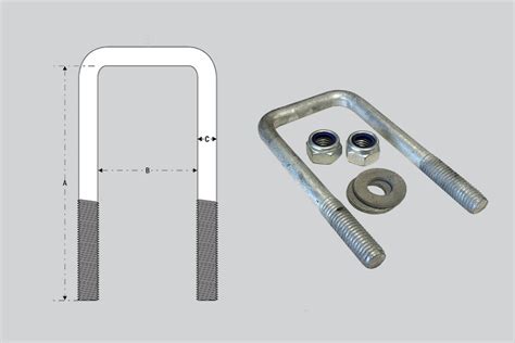 Trailer U-Bolt Size Chart | Trailparts NZ