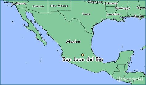 Where is San Juan del Rio, Mexico? / San Juan del Rio, Queretaro Map - WorldAtlas.com