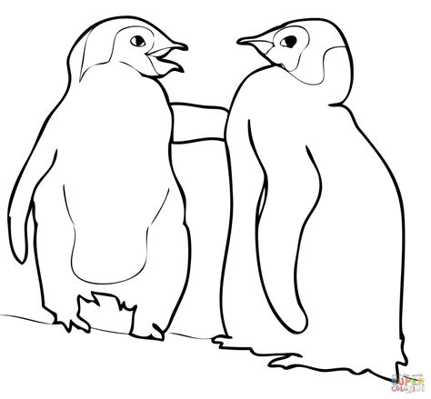 Penguin Coloring Pages, Coloring Pages Winter, Family Coloring Pages, Baby Coloring Pages ...