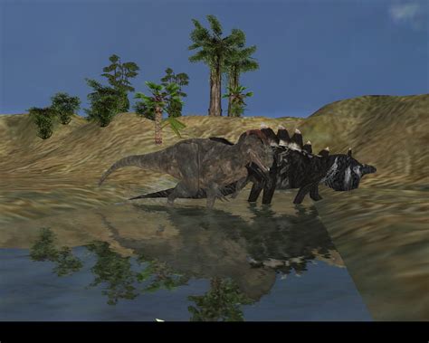 Allosaurus VS Stegosaurus image - JPOG: Ai Plus Mod 2 for Jurassic Park: Operation Genesis - Mod DB