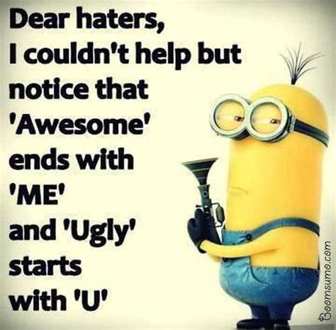 Funny Quotes about Haters and Jealousy 'Dear haters, I Couldn't Help. Haters quotes - BoomSumo