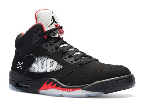 Air Jordan 5 Retro Supreme Black 2015 | SBD