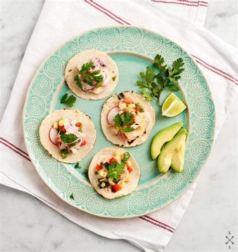 Mini Ceviche Tacos Recipe - Love and Lemons