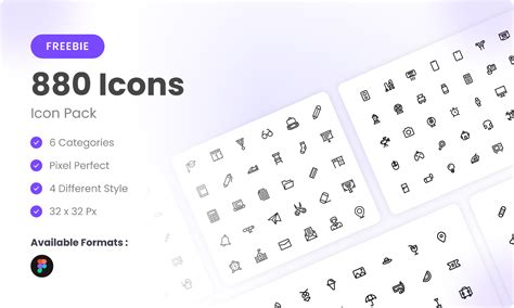 Icon Pack - Free Icons Set | Figma