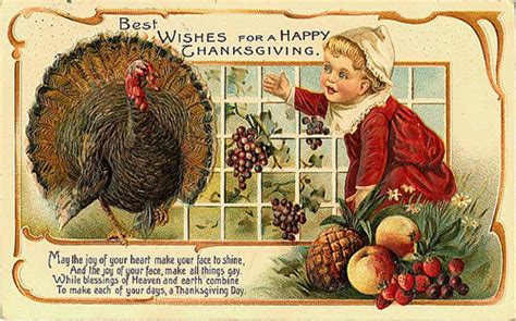 vintage-thanksgiving-card | On Pasture