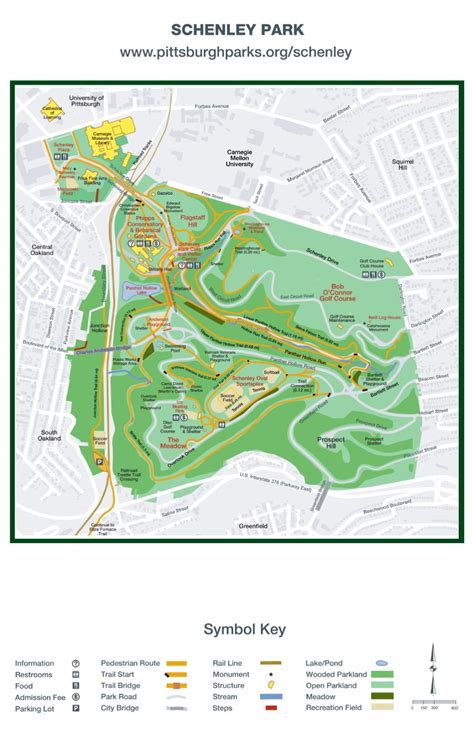 Schenley Park Trail Map by Pittsburgh Parks Conservancy - issuu