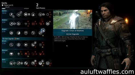 The Best Skills and Upgrades Middle Earth: Shadow of War | auluftwaffles.com, short video game ...