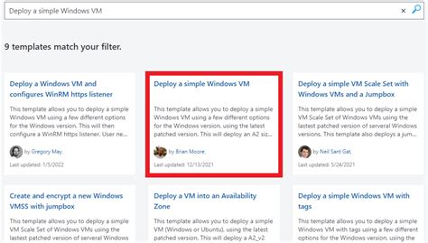 How to Create VM in Azure from Template - globalarjun