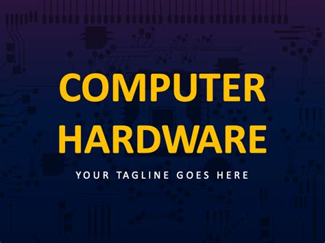 Free - Computer Hardware Presentation Theme for PowerPoint and Google Slides