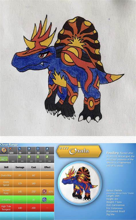 #177: Oxala (Oxalaia) : r/fossilfighters