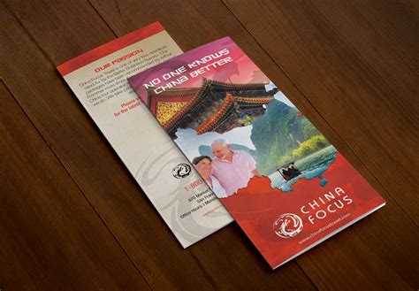 Travel China Trifold Brochure Design - Brochure Builders - Brochure ...