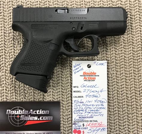 Glock 27 Gen 4 (Used) | Double Action Indoor Shooting Center & Gun Shop