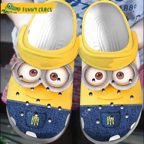 Minion Characters Crocs Clog Shoes - Discover Comfort And Style Clog Shoes With Funny Crocs