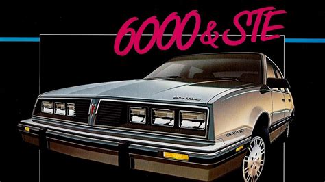 1984 Pontiac 6000 & 6000 STE: Pontiac Brings Excitement Back! - YouTube