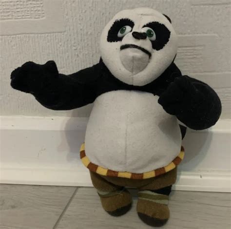 KUNG FU PANDA Po Plush Soft Toy Dreamworks 2008 20cm Panda Bear 9” Animal Film £6.99 - PicClick UK