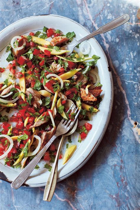 Selina Periampillai's Smoked Fish Salad with Peppers and Green Mango • The Home Page