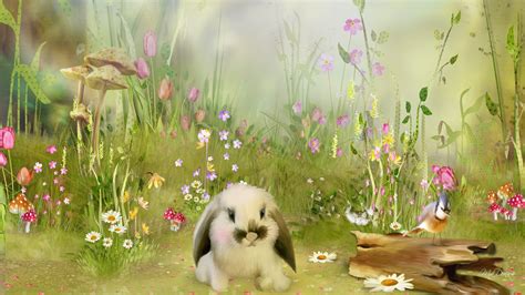 Spring Bunny Wallpaper (61+ images)