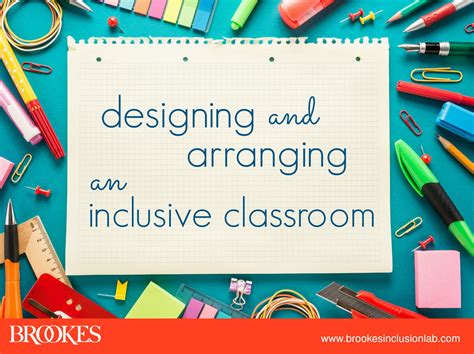 23 Tips for Designing and Arranging Your Inclusive Classroom - Brookes Blog