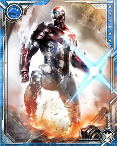 [Dark Avenger] Iron Patriot | Marvel: War of Heroes Wiki | FANDOM ...