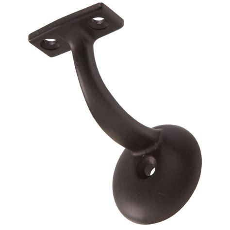 Oil-Rubbed Bronze Ornamental Handrail Bracket (5-Pack)-852886 - The Home Depot