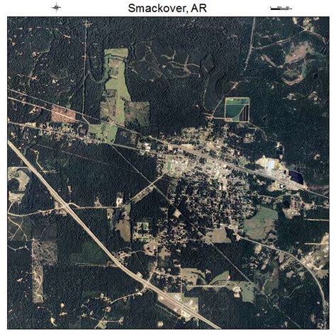 Aerial Photography Map of Smackover, AR Arkansas