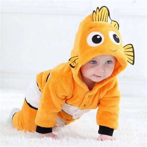 Baby Goldfish Costume Dress Up Coverall - MyLoveHoney Baby Clothing