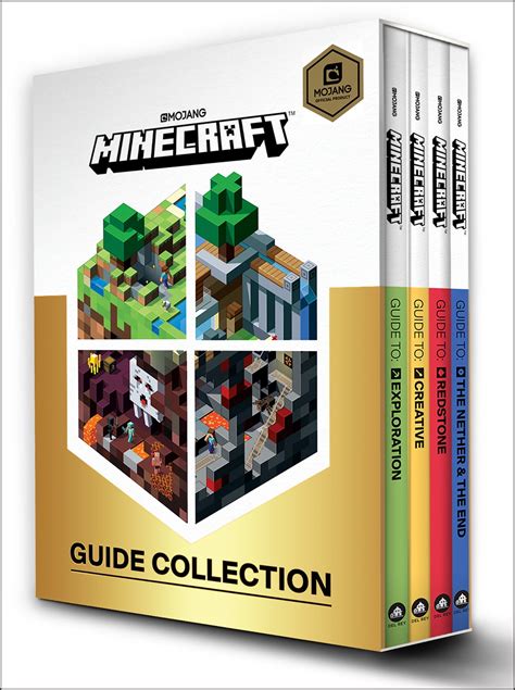 Minecraft: Guide Collection 4-Book Boxed Set: Exploration; Creative; Redstone; The Nether & The ...